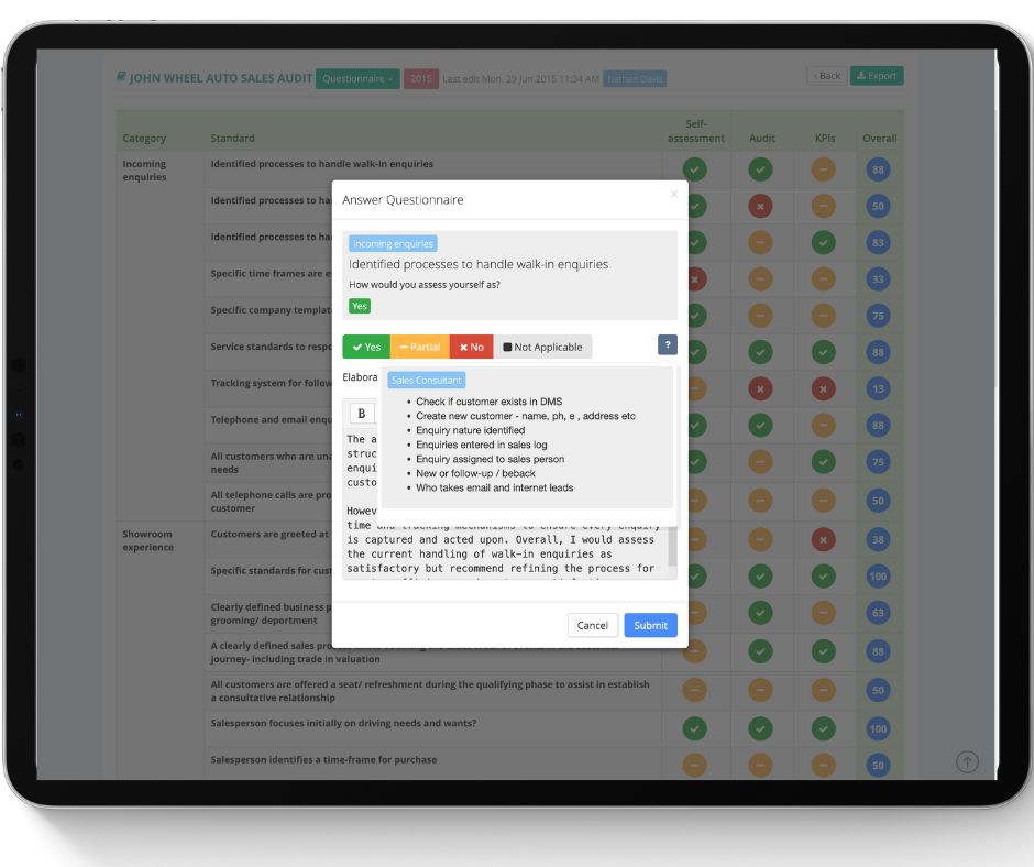 Audits & Assessments