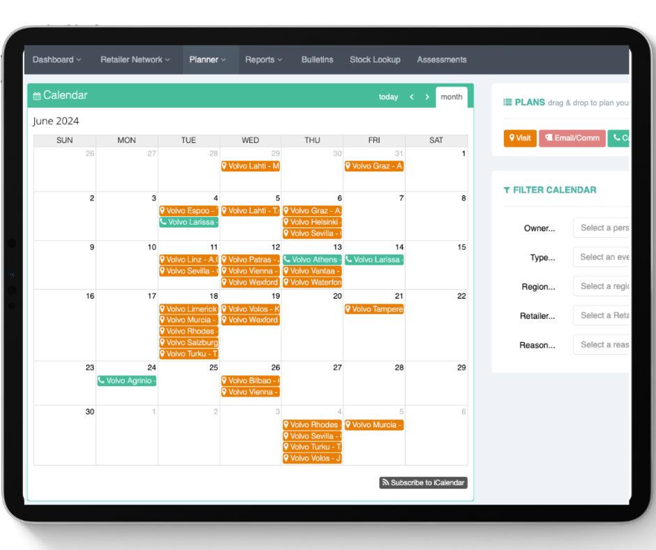 Contact visit management